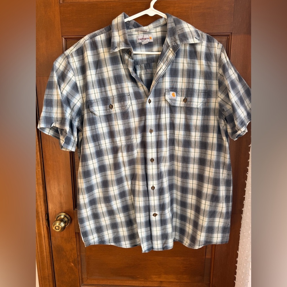 Carhartt Men’s Plaid Button Up